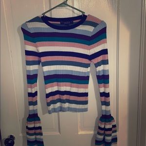 Forever 21 bell bottom top!